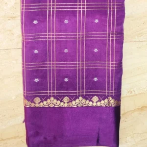 Banarasi Silk - Purple