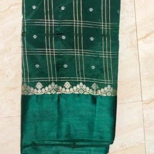 Banarasi Silk - Green,Banarasi Saree, Manvi Fashions