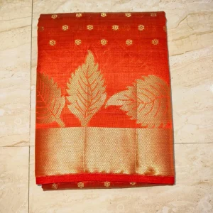 Ethnic Fancy Saree - Red