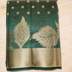 Ethnic Fancy Saree - Green