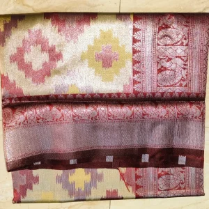 Copper Pattu - Light Yellow