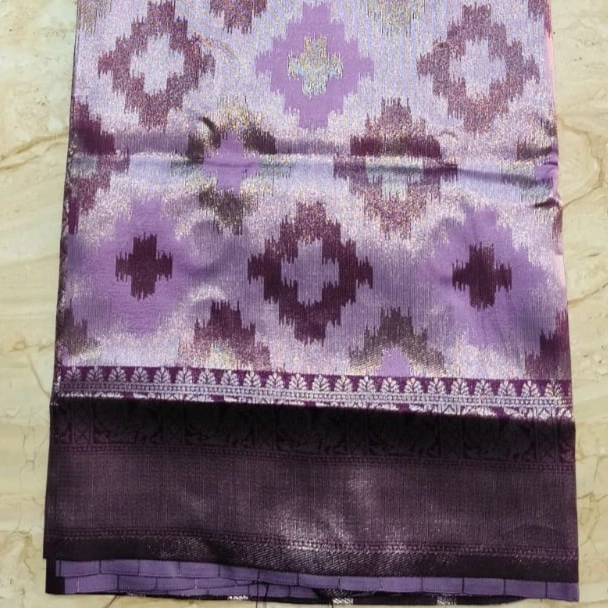 Copper Pattu - Light Pink - Image 3