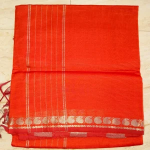 Mangalagiri Pattu - Red