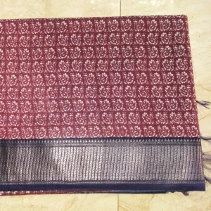 Moonga Tussar Silk - Light Brown