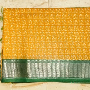 Moonga Tussar Silk - Yellow