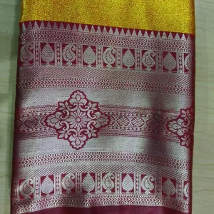 Semi Kanchi Pattu - Gold